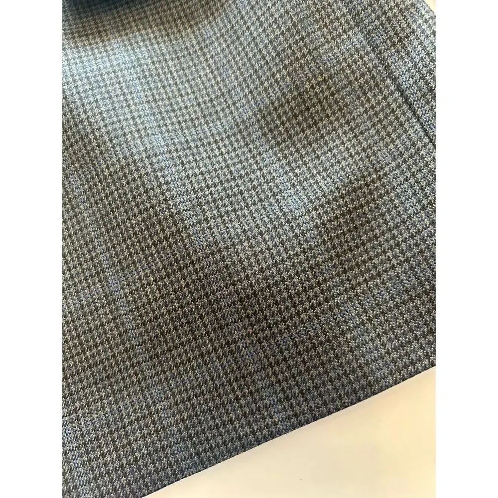 Lauren‎ Ralph Lauren 42R 100% Wool Men’s Blazer Gray Blue Houndstooth Sport Coat